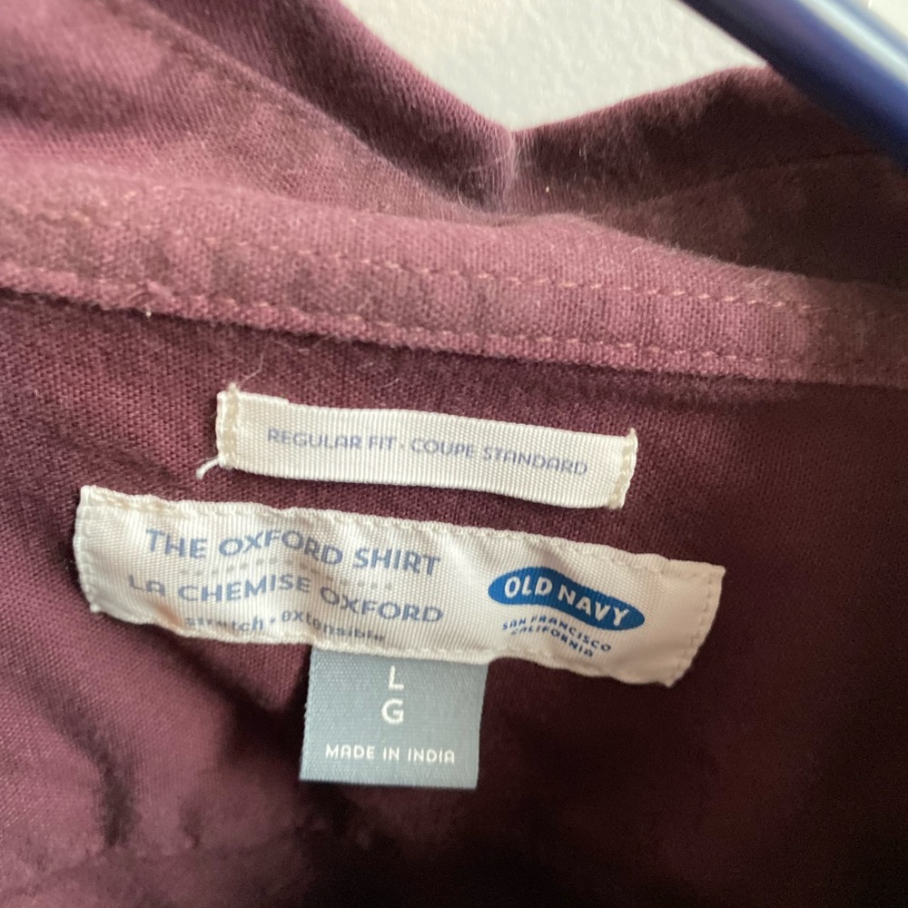 Men’s button down
